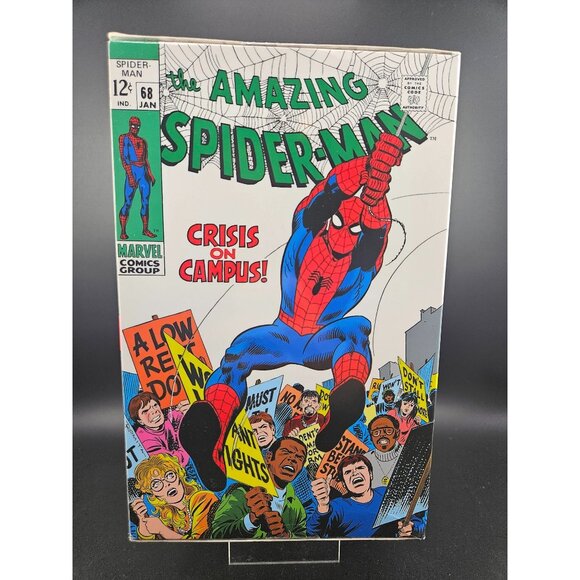 McFarlane Toys Marvel Gold Label Spider-Man Action Figure Amazing Spider-Man Iss - Picture 3 of 10